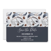 Pine Cones & Pine Agulha Padrão de Natal