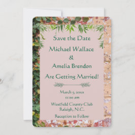 Reserve A Data Pintados Bricks Green Ivy Wedding Salvar a Data
