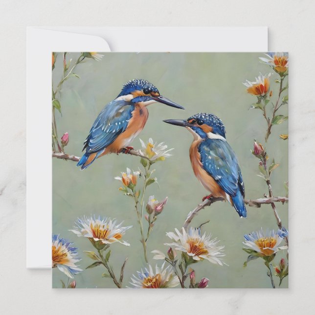 Reserve A Data Pintura De Óleo De Refinadores Australianos E Flor (Frente)