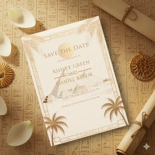 Reserve A Data Pirâmides do Egito Antigo Casamento Egípcio