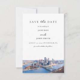 Reserve A Data Pittsburgh Skyline Flat Salve A Placa Date