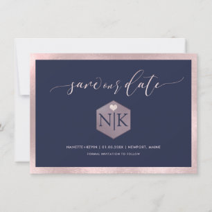 Reserve A Data PixDezines Blush Link Script Moderno Rosa Fundo DI