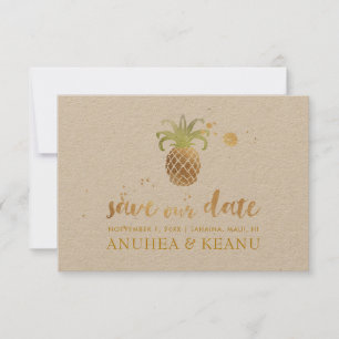 Reserve A Data PixDezines Faux Dourado Pineapple Brushscript Font