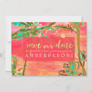Reserve A Data PixDezines Watercolor Vintage Hawaii/Salve a Data