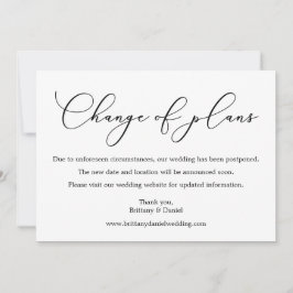 Reserve A Data Placa De Casamento De Caligrafia Delicada