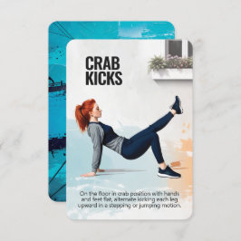 Reserve A Data Placa de Malhação do Crab Kicks com proteção azul