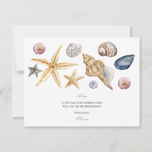 Reserve A Data Placa de Proposta da Tropical Beach Shell Bridesma