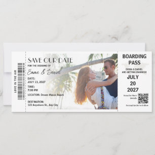 Reserve A Data Plano de Casamento Salve a Data de Destino