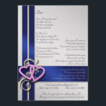 Reserve A Data Poema Personalizado Salvar a Data<br><div class="desc">Poema Personalizado Salva a Data para Jacqueline e Thomas</div>