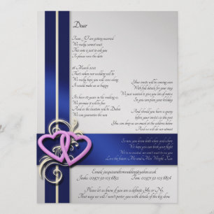 Reserve A Data Poema Personalizado Salvar a Data