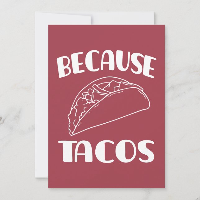 Reserve A Data Porque Tacos       (Frente)