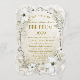 Reserve A Data Pré-PromJunior, Gatsby Excelente, Dourado, prata,