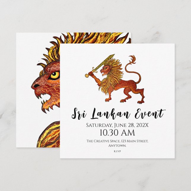 Reserve A Data Pride Sri Lanca (Frente/Verso)