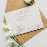 Reserve A Data Primavera Wildflower<br><div class="desc">Celebre seu evento especial no encantador abraço da natureza com nosso Primavera Wildflower Salve o Convite de Data. Inspirado pela elegância rústica das flores silvestres,  este convite dá o tom para uma celebração caprichosa.</div>