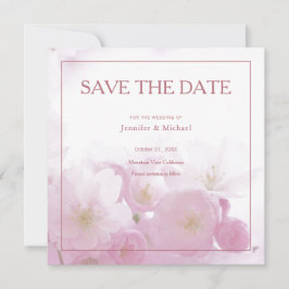 Reserve A Data Profissional Minimalista Cor Dourado Rosa Floral