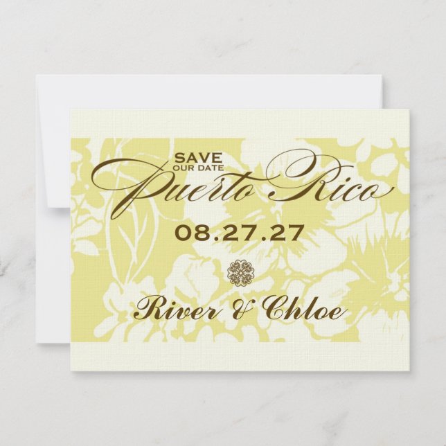 Reserve A Data PUERTO RICO Salvar data (Frente)