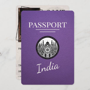 Reserve A Data Purple India Passport Salvar Data