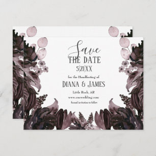 Reserve A Data Púrpura Floral Gothic Boho Pagan Handfasting