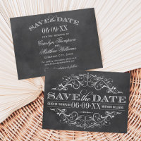Quadro de Lousa com Floreio Ornamentado Casamento