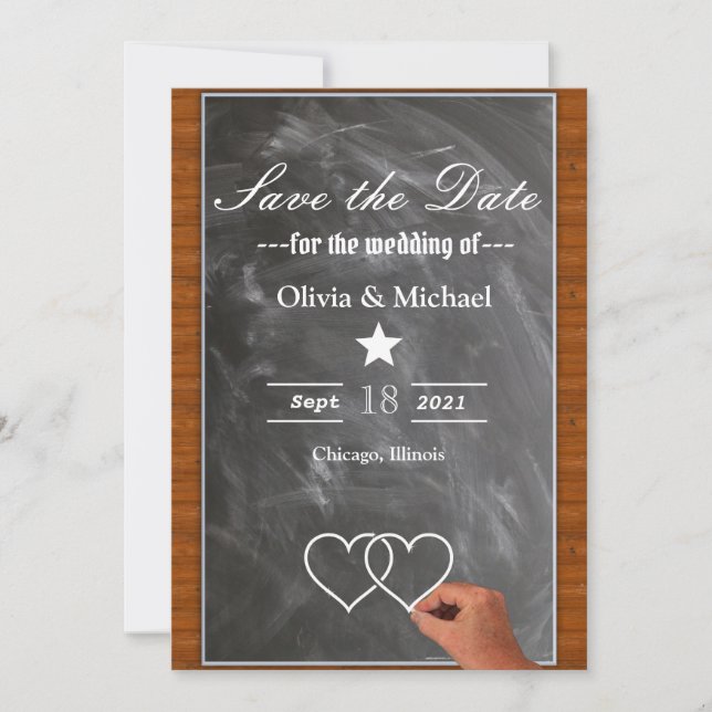 Reserve A Data Quadro negro (Frente)