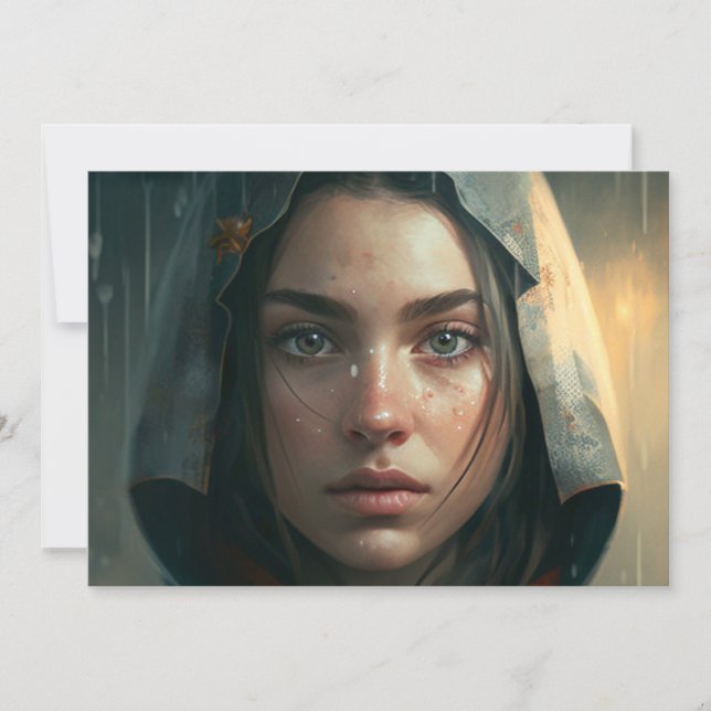 Reserve A Data Rain hood girl (Frente)