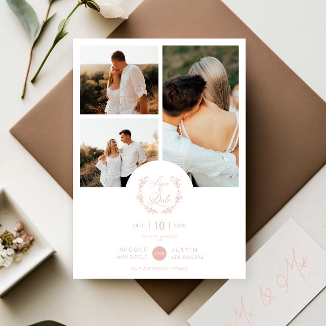 Reserve A Data Ramais Românticos Rosa Botânicos Rosa 3 Fotos (Criador carregado)