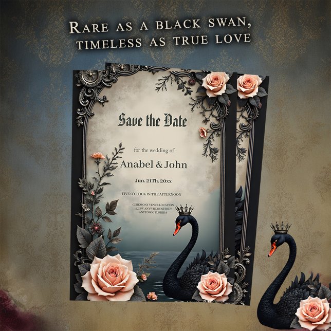 Reserve A Data Rare as a black swan, timeless as true love.  (Criador carregado)