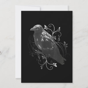 Reserve A Data Raven Preto Com Folha De Filigrana Odin Vikings Es