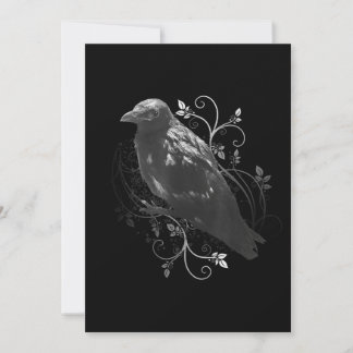 Reserve A Data Raven Preto Com Folha De Filigrana Odin Vikings Es