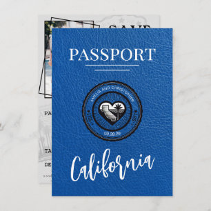 Reserve A Data Real Blue California Passport Salvar a data