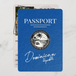 Reserve A Data Real Blue Dominican Passport
