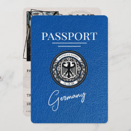 Reserve A Data Real Blue Germany Passaporte Salvar A Data