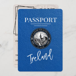 Reserve A Data Real Blue Ireland Passaporte Salvar A Data