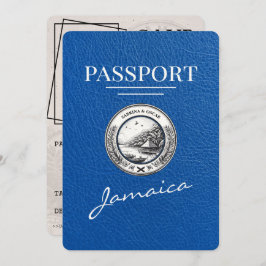 Reserve A Data Real Blue Jamaica Passport Salvar a data