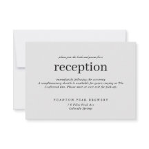 Recepção de casamento de tipo simples neutro