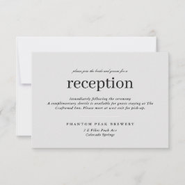 Reserve A Data Recepção de casamento de tipo simples neutro