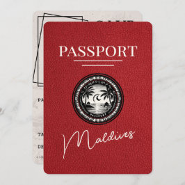 Reserve A Data Red Maldives Passport Salvar a Data