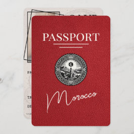 Reserve A Data Red Marrocos Passport Salvar Data