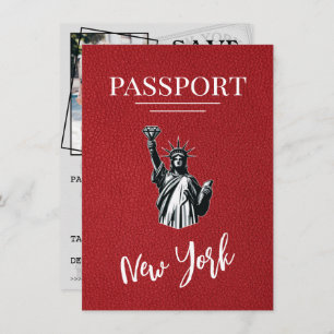 Reserve A Data Red Nova Iorque Passport Salvar a Data