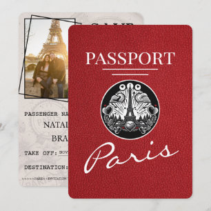 Reserve A Data Red Paris Passaporte Salvar Data