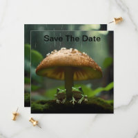 Refúgio Rainy Day: Sapos Se Abriram Sob Cogumelo