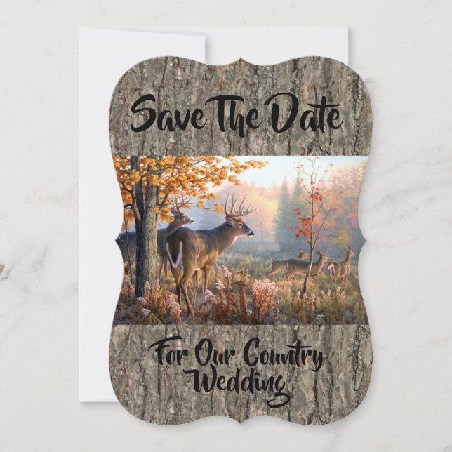 Reserve A Data Reprodução Da Família Deer Em Campo (Frente)