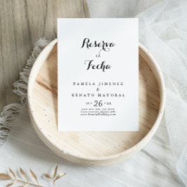 Reserve A Data Reserva la Fecha