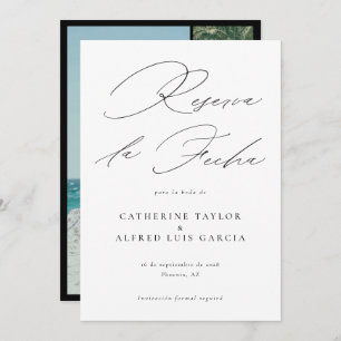 Reserve A Data Reserva La Fecha - Casamento Fotográfico Espanhol