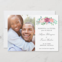 Reserva La Fecha Foto Floral Rosa Espanhola