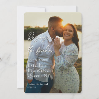 Reserve A Data Reservar la fecha Romántica y Elegante