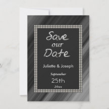 Retro Preto e Preto Branco com Foto