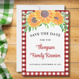 Reserve A Data Reunião familiar girassol