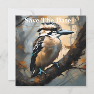 Reserve A Data Risos charmosos: Kookaburra na pintura a óleo
