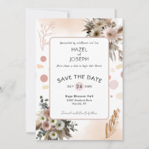 Romance de Flores Silvestres Boho | Floral Rústico